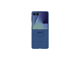 Funda -  Samsung, Para Samsung Galaxy Z Flip7, De Silicona con anillo, Azul