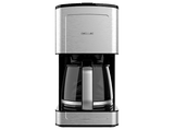 Cafetera de goteo - Cecotec Coffee 56 Heat, 800W, 1.3 L, 12 tazas, Jarra de vidrio, Tecnología ExtremeAroma, Cuchara medidora, Prensa, Negro