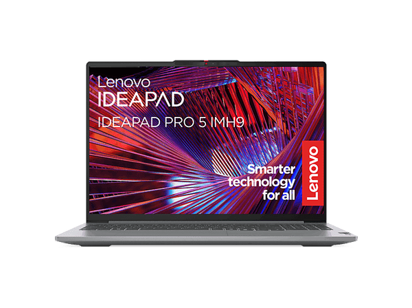 Portátil - Lenovo IdeaPad Pro 5 16IMH9, 16" WQXGA, Intel® Evo™ Edition Core™ Ultra 9 185H, 32GB RAM, 1TB SSD, Arc™ Onboard Graphics, W 11 Home, Gris