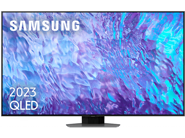 TV QLED 65" - Samsung TQ65Q80CATXXC, UHD 4K, Neural Quantum Processor 4K, Smart TV, DVB-T2 (H.265), Carbon Silver