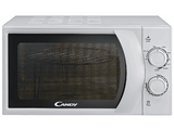Microondas con grill - Candy CMG2071M, 900W, 6 niveles, Descongelación, 20 l, Blanco