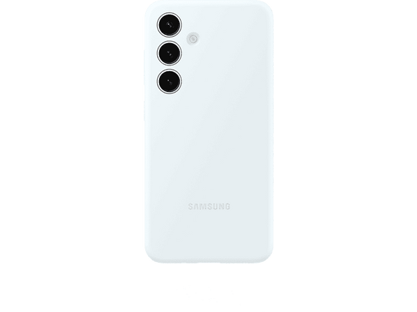 Funda - Samsung, Para Galaxy S24, Silicona, Trasera, Blanco