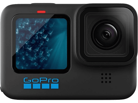 Cámara deportiva - GoPro Hero 11 Black, Sin funda, 5.3K, 24.7 MP, SuperFoto, HDR, HyperSmooth 5.0, Slo-Mo x8, Negro