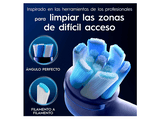 Recambio para cepillo dental - Oral-B iO Ultimate Clean, Pack De 8 Unidades, Blanco