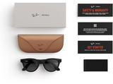 Gafas IA - Ray-Ban Meta, Headliner, Negro mate, Transitions® transparente, Gris