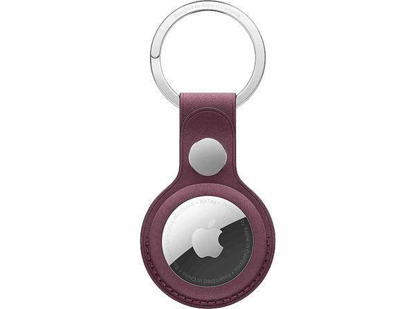 APPLE Llavero de trenzado fino para Airtag, Rojo mora