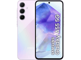 Móvil - Samsung Galaxy A55 5G, Light Violet, 128GB, 8GB RAM, 6.6 FHD+ Super AMOLED, Exynos 1480 Octa-Core, 5000 mAh, Android