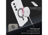 Cargador móvil inalámbrico - CellularLine Mag Pad Qi2.2 25W, Universal, Blanco