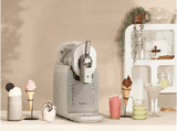 Heladera - Moulinex Freezi MJ803, Heladera 16 en 1, Helados y bebidas heladas al momento, 5 Programas automáticos, Silenciosa, 8 Raciones, Blanca