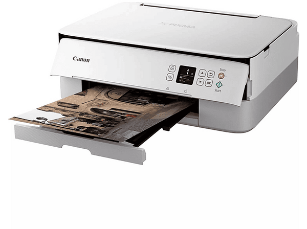 Impresora multifunción - Canon Pixma TS5351i, Inyección de tinta, 13 cps, Blanco