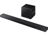 Barra de sonido - Samsung HW-QS700F/ZF, Bluetooth, 345 W, Subwoofer y Dolby Atmos inalámbrico, 3.1.2 canales, WiFi, Negro