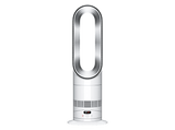 Ventilador sin aspas - Dyson Hot+Cool™ HF1, Ventilador y calefactor, Precalentamiento remoto, 2250 W, 10 Velocidades, Blanco/ Plata