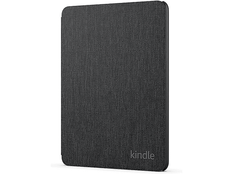 Funda - Amazon Kindle Para Paperwhite y Kindle Paperwhite Signature, Ligera, Plegable y Resistente al agua, Tela, Negro