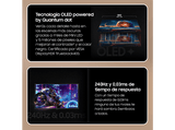 Monitor gaming - Samsung Odyssey G6 LS27DG610SUXEN, 27 WQHD, 240 Hz, 0.03 ms, OLED, FreeSync Premium Pro, Ajustable altura, Plata
