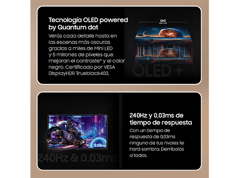 Monitor gaming - Samsung Odyssey G6 LS27DG610SUXEN, 27