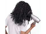 Secador - Babyliss Hydro Fusion 2100 W, Sistema iónico dual, Hidratación y brillo, 3 temperaturas, 2 velocidades, Difusor, D773DE, Azul