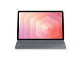 Funda tablet - Samsung Book Cover Slim Fina, Compatible con Galaxy S11, AI Assistant, Negra