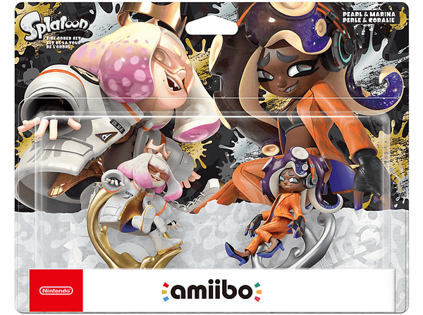 Figura - Nintendo Amiibo Pack Pearl & Marina Coleccion Splatoon, Plástico
