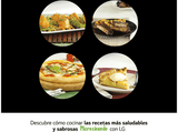 Microondas con horno - LG MJ3965BPS, 39 L, 4 en 1, Grill, Multifunción