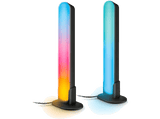 Luces LED - WiZ Gradient Light Bar, Wi-Fi, RGBIC, 2x Barras, Multicolor