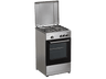 Cocina a gas - Infiniton CC57TAC, Gas, 43 l, 3 Zonas, Libre Instalación, Grill, Horno de gas, Inox