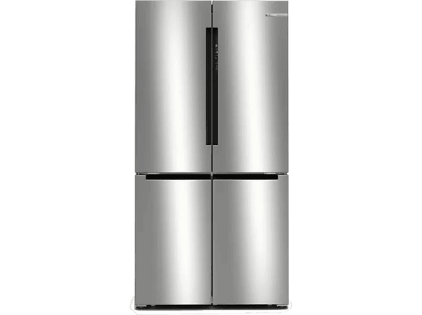 Frigorífico americano - Bosch KFN96VPEA, No Frost, 183 cm, 605 l, Sistema MultiAir Flow, Capacidad XXL ancho especial 90 cm, Acero Inox