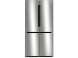 Frigorífico americano - Bosch KFN96VPEA, No Frost, 183 cm, 605 l, Sistema MultiAir Flow, Capacidad XXL ancho especial 90 cm, Acero Inox