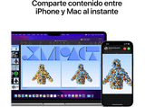 Apple MacBook Air (2022) MLXW3Y/A, 13.6 Retina, Chip M2 Apple, CPU de 8 núcleos, GPU de 10 núcleos, 24GB RAM, 256GB de SSD, USB-C 35W, Gris espacial