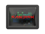 Memoria USB 512 GB - Sandisk Extreme Fit, 400 MB/s, USB-C, USB 3.2, Compatible Windows® y Mac, Memory Zone, Negro