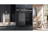 Horno - Siemens HB514AER4, Multifunción, Hidrolítica, 71 l, 60 cm, Cristal negro