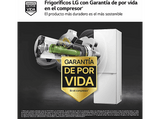 Frigorífico combi - LG GBV7180CSW, Total No Frost, 186 cm, 344 l, DoorCooling+™, FRESHConverter™, Blanco