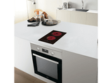 Placa vitrocerámica - Cata TD 3002 BK, 2 Zonas, Zona Grande 19 cm,  Control Táctil, Negro