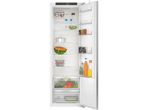 Frigorífico una puerta integrable - Balay 3FIE734S, Cíclico, 177.2 cm, 310 l, Control electrónico, Interruptor Super-refrigeración, Sin Panelar