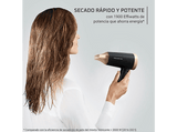 Secador - Rowenta Express Style CV1830, 1600 W, 2 Velocidades, 2 niveles de Temperatura, Aire Frío, Negro