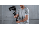 Gimbal - DJI RS3, Para cámaras, Plegable, Bluetooth, Pantalla táctil OLED de 1.8″, Autonomía hasta 12 horas, Negro
