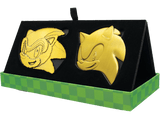 Figura - FaNaTtik Sonic the Hedgehog. 35th Anniversary Limited Edition Then & Now Medallion Set