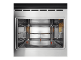 Microondas con grill integrable - LG MG7Z2593D, 900 W, 8 niveles, 25 l, Cristal negro