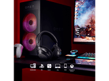 Auriculares gaming - HyperX Cloud Alpha 2, Diadema, Inalámbricos, 250 h, PC/Consolas, Micrófono, Sonido Hi-Fi, Negro