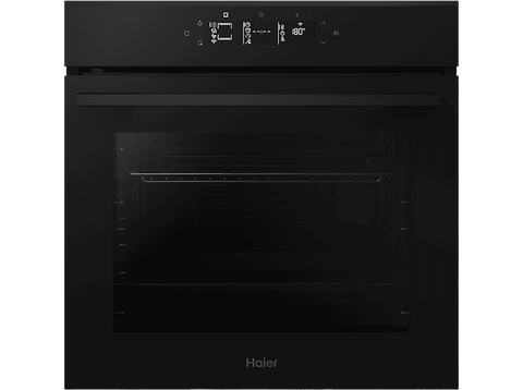 Horno - Haier ID Series 4 H6 ID46G3HTB, Multifunción, Limpieza por agua, 78l, Wi-Fi, 60 cm,Inox
