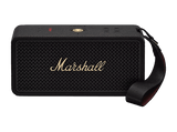 Altavoz inalámbrico - Marshall Middleton II, Bluetooth, 30 h Autonomía, Micrófono integrado, IP67, Black and Brass