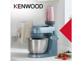 Robot de cocina - Amasador de repostería Kenwood Go KZM35.000GY, 800 W, 4 l, 6 velocidades + Función Pulse, Azul Tormenta