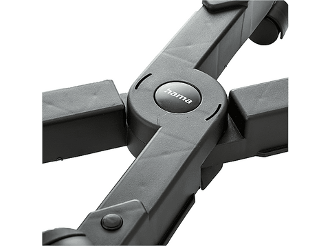 Soporte CPU - Hama X, 25 cm Ancho del PC, Carga Máxima 25 kg, 5 Ruedas Antideslizantes, Negro