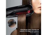 Secador - Cecotec AirLisse 6in1 iTwerk Platinum, Infrarrojos, Placas vibratorias, Función plasma, 3 modos, 6 accesorios, Platinum
