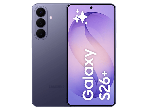 Móvil - Samsung Galaxy S26+, Violeta, 512 GB, 12 GB RAM, 6.7" QHD+, Exynos 2600, 4900 mAh, Android 16