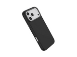 Funda móvil - ISY ISC-2368, Compatible con iPhone 17 Pro, Compatibilidad MagSafe, Carga Inalámbrica, Resistente a Golpes y al Agua, Silicona, Negro