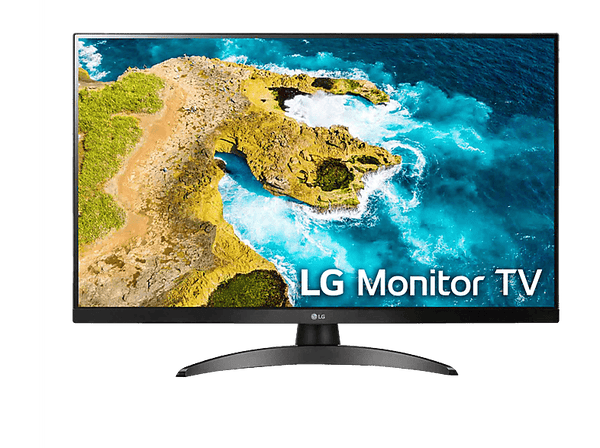 TV LED 27" - LG 27TQ615S-PZ, Full-HD, IPS, LED con 16.7M de Colores, 14ms, SMART TV webOS22, Negro