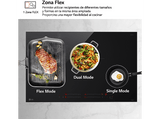 Placa inducción - LG CI5Z3025BN, 4 zonas, 2 Zonas Flex, 80 cm, ThinQ™, Función Stop & Go, Cristal negro