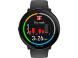 Reloj deportivo - Polar Ignite 3, 22 mm, 1.2, AMOLED, Talla S-L, Cristal curvo, GPS dual, Autonomía 5 días, Night Black