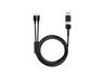Cargador coche - NK TS350106, Universal, 18W, Carga Simultánea, 120cm, Negro