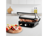 Grill - Ufesa Jaya 2000, 2000 W, Superfice 29 x 24.5cm, Asa de toque frío, Regulador de temperatura, Negro
